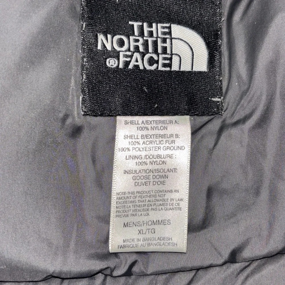 The North Face Goose Down Winter Puffer Hooded Jacket Men Size XL Green